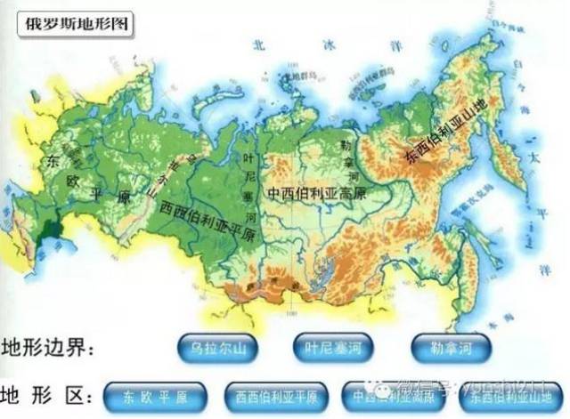 北亚国家地图图片