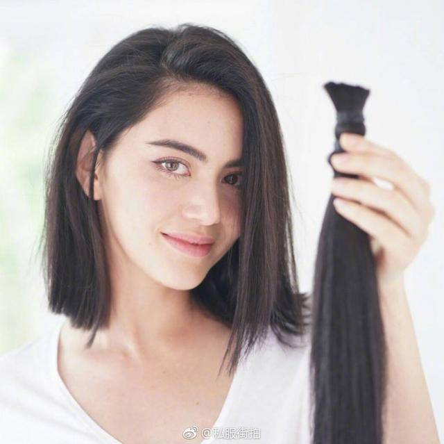 泰国演员mai剪短发站台fendi开幕竟然这么美?