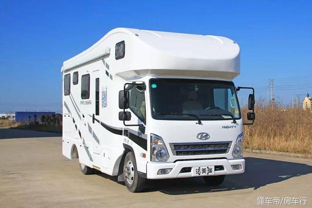 法美瑞推出现代双拓展轻卡房车,5.95米可上蓝牌,售59.8万