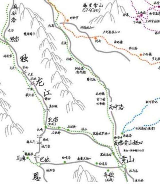 如果美丽有颜色,你已经看到了——丙中洛