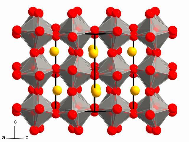 钙钛矿(perovskite),是一类有着与钛酸钙(catio3)相同晶体结构的材料.
