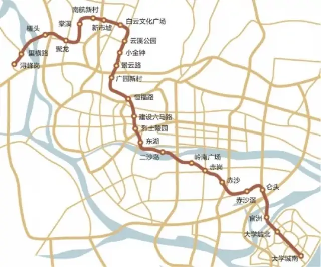 广州环保局公布地铁12号线环评报告 预计2026年建成运营