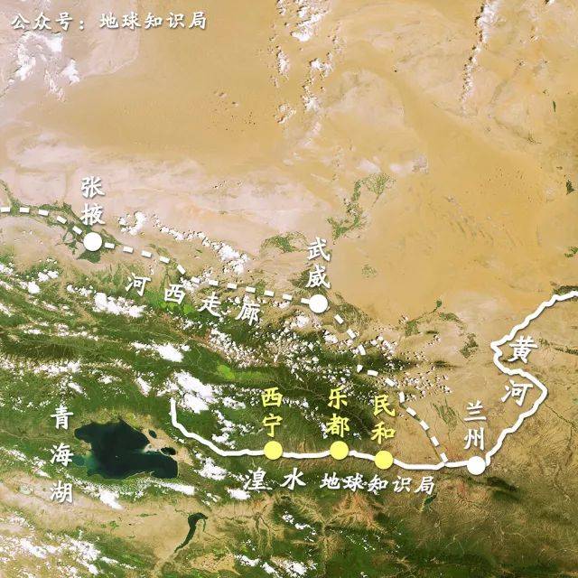 西宁的位置恰好就在湟水河谷的核心地带:湟水()与其两支流南川河