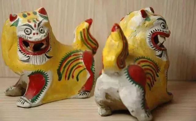 上百年的传统手工艺鲁南乡村泥玩具薛城区金河乡洛房泥塑