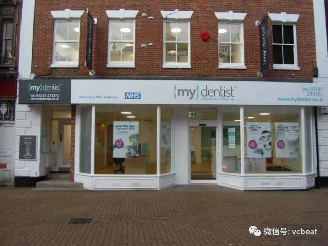 英国第一的牙科诊所mydentist,已超过650家连锁,牙医难求是最大挑战