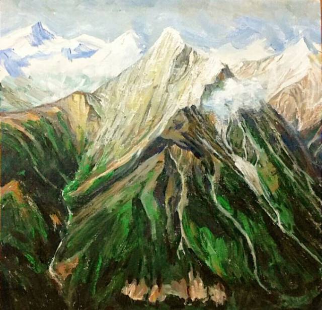 蓄素守中 笔刀藏情||著名画家刘遂海油画作品赏析