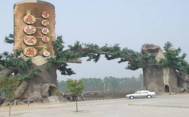 新乡市延津 国家级鸟类自然保护区里的森林公园