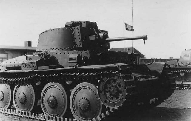 二战坦克 之 德国pz.kpfw.38(t)(捷克斯洛伐克lt-38)轻型坦克
