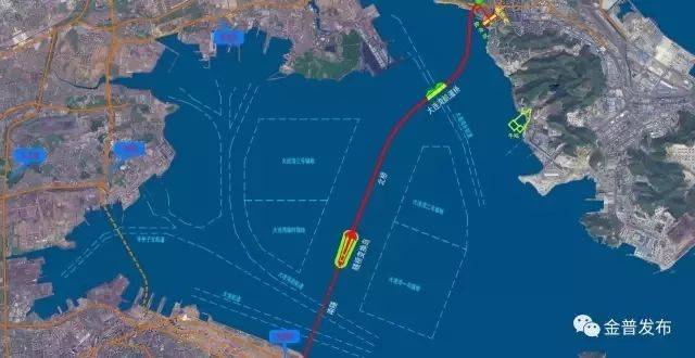 大连湾跨海大桥规划图片