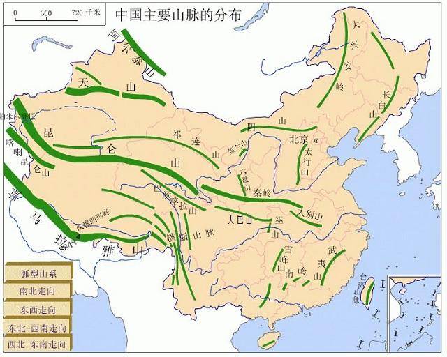 地形類型詳解之山地