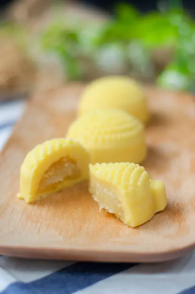 榴莲绿豆糕,美味诱惑念念不忘