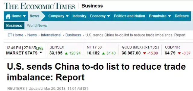 美两国通过谈判解决贸易摩擦,美国所开条件显