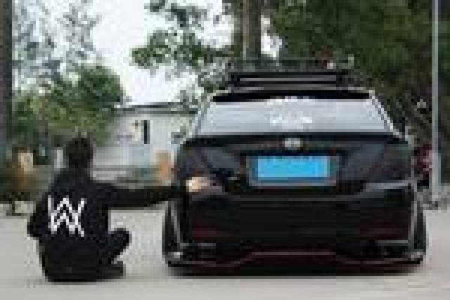 改装不分贵贱 冷门车也能玩,江门"顺丰哥"的比亚迪f3真有态度!