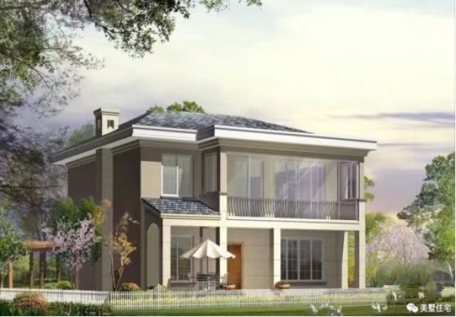 12套中西结合的农村现代风别墅,不是土豪也能建起来