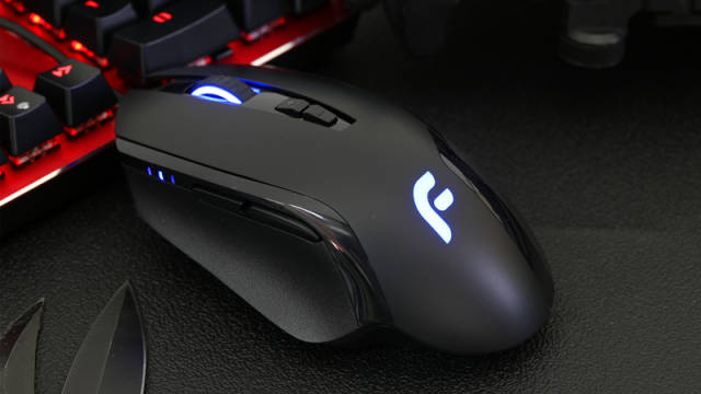 右手人体工学典范 迪摩f22猛禽游戏鼠标