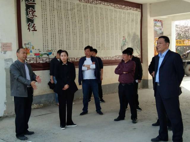 民权 副县长朱琳到老颜集教育系统调研均衡教育发展工作