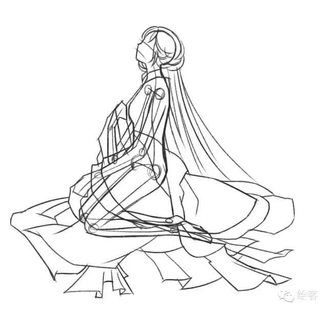 古风素描教程|白衣描似画,横霜染风华(推荐收藏!