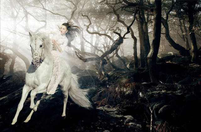 陶慧暖春写真 高级脸如梦如蓝如雪