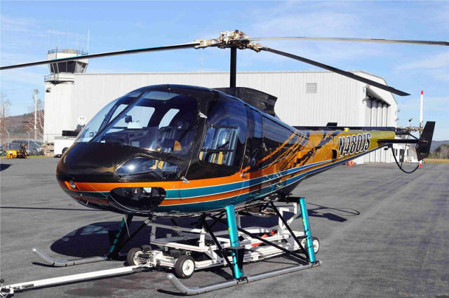 该机是在280fx直升机基础上的改型,将活塞发动机改为涡轴发动机.