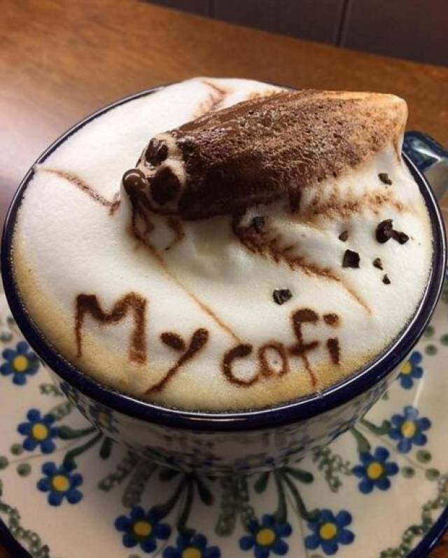 这么逼真的3d咖啡你敢喝么?