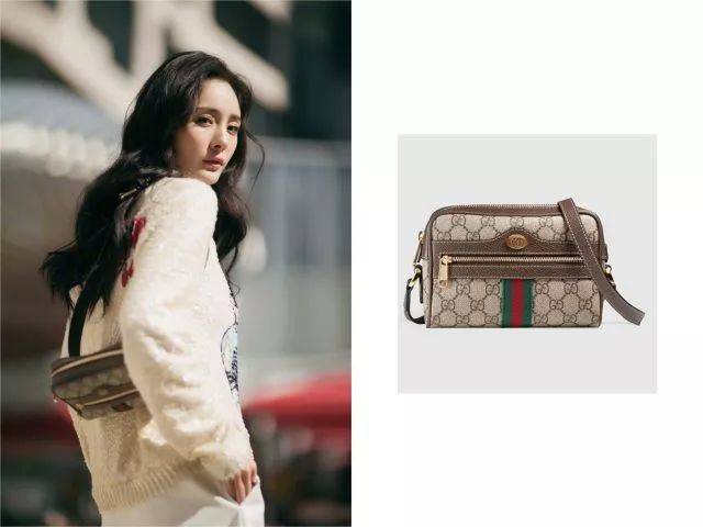 Δophidia系列 ￥7,900 gucci的最新款,有精致的双g老花,细肩带小小只
