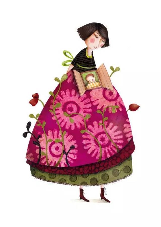 插画|艳丽明亮的色彩却有一种梦幻的感觉