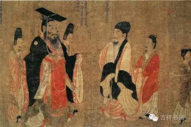 古染附唐人物画 蓋物 尹吉男：唐代人物画为何那么传神