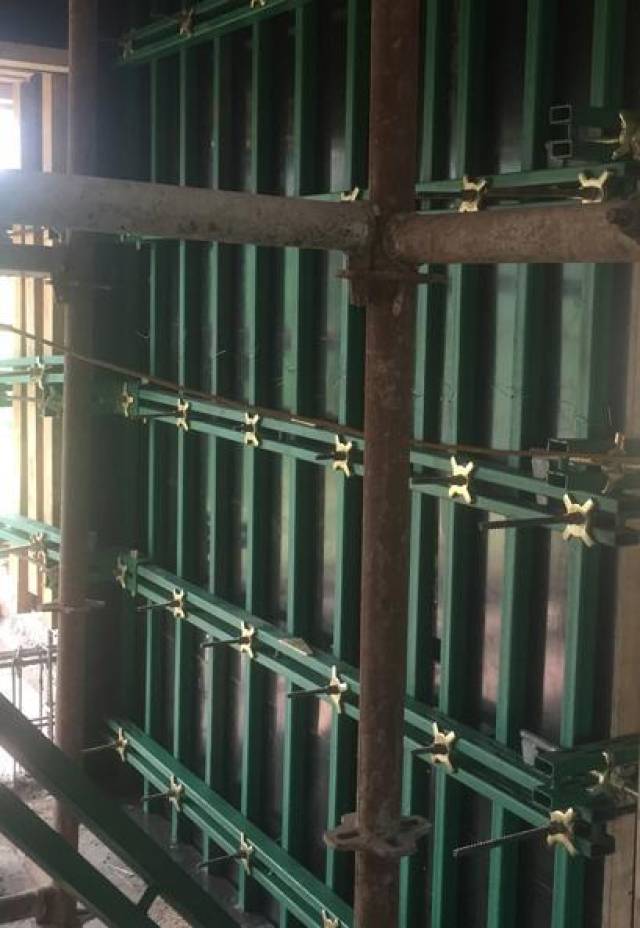 建筑工程施工爆模,漏浆怎么办?这种新型剪力墙支撑体系轻松解决!