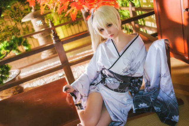 缘之空--萝莉样小姐姐,穹妹养眼和服cos!