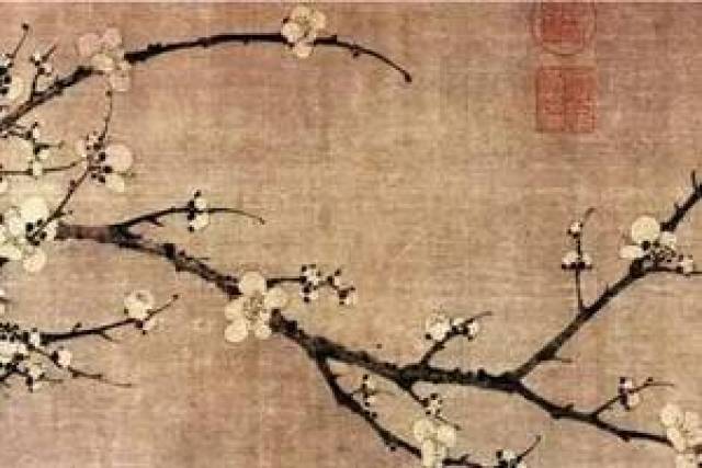 历代名家国画梅花图欣赏_搜狐网