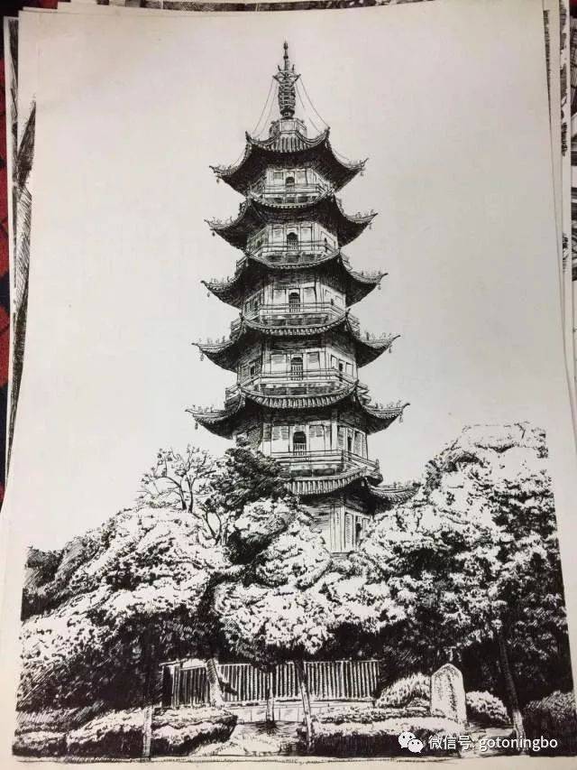 送话费丨绝啦~钢笔画出来的宁波居然美成这样,拼手速猜图啦