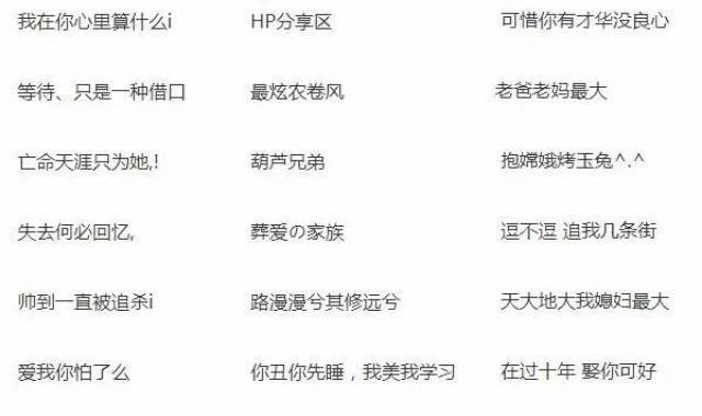 这几种微信名最容易被人"鄙视",你有没有用过?