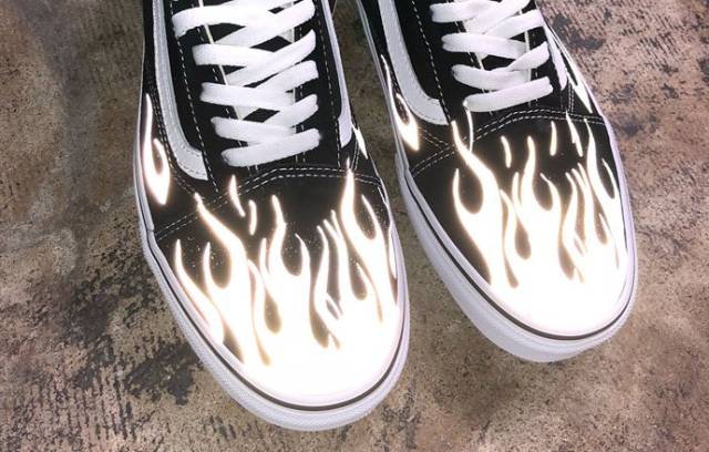 Thrasher x vans old on sale skool