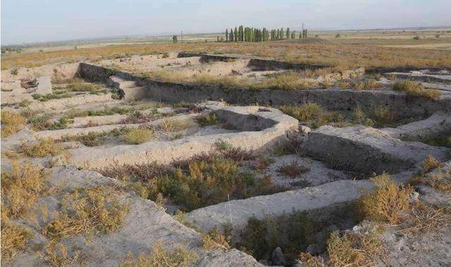 根据考古发现,唐朝碎叶城的格局几乎与长安城一样,只是规模较小.