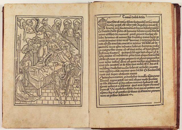 ars moriendi的拉丁语文本包括临终程序和祈祷的指示,以及一个垂死的