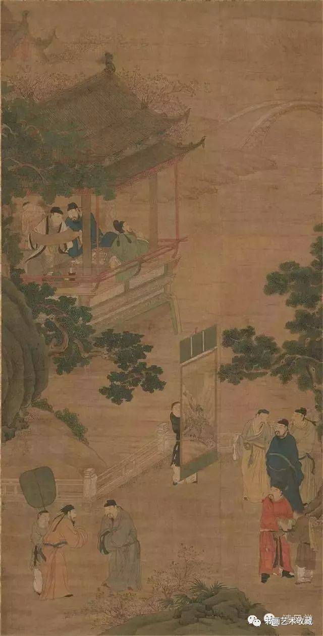 明 李士达 《琴棋书画图》 美国波士顿博物馆藏