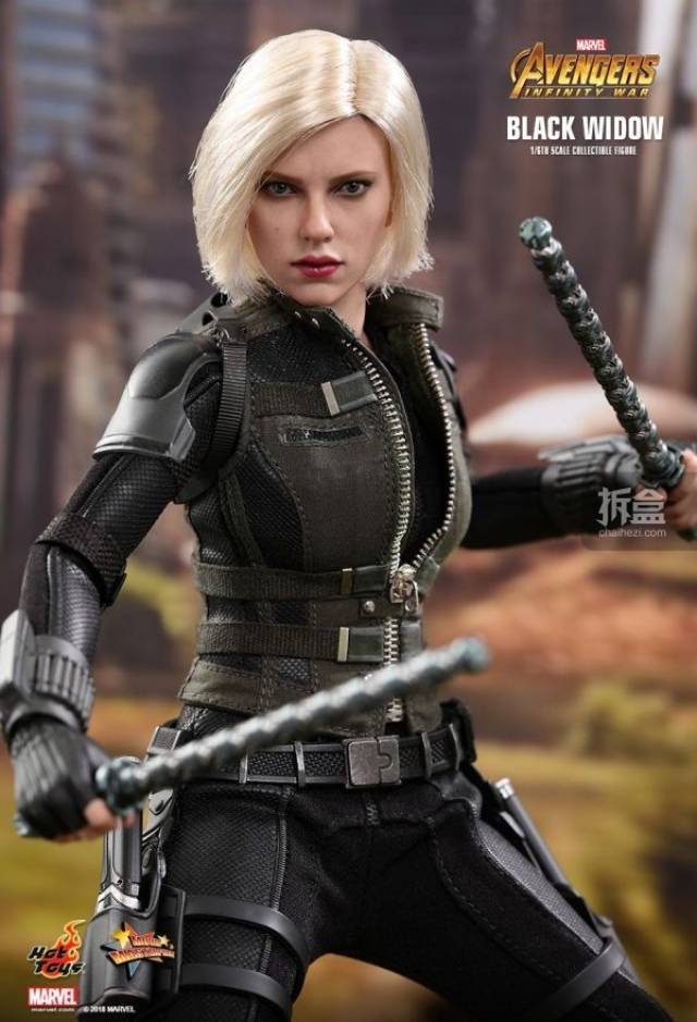 hot toys 漫威电影《复仇者联盟3:无限战争》黑寡妇1:6可动人偶