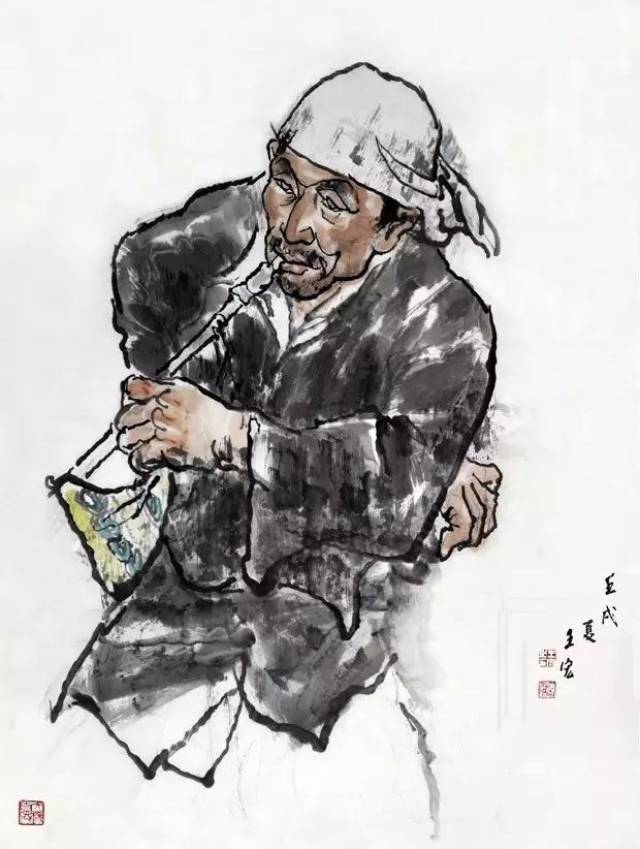 王宏,女,师承刘文西,李宝林老师.