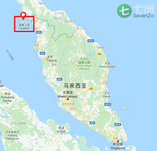 兰卡威(langkawi)马来西亚最大一组岛屿,位于西马,由99个多石灰岩岛屿