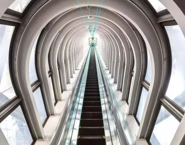 先来看下现实生活中的平行透视场景