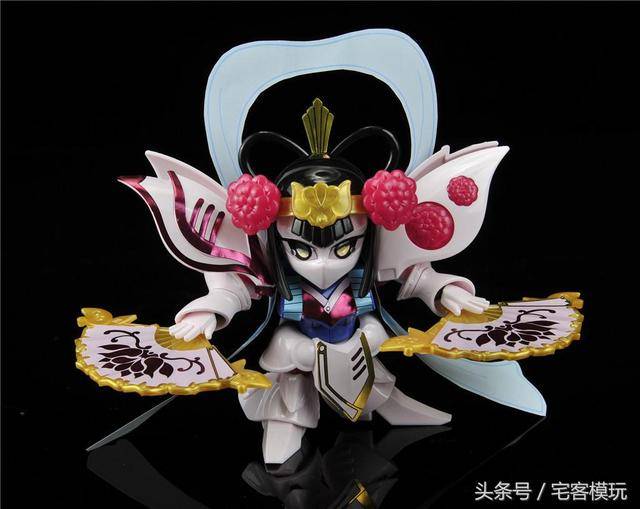 78官测:万代 bb战士 貂蝉卡碧尼&武将座