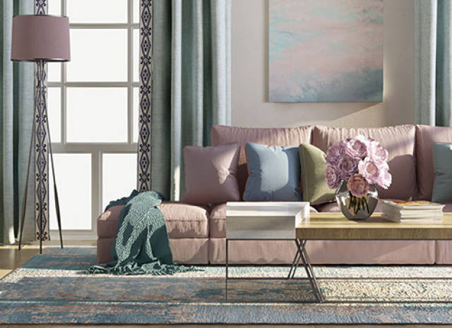 选对客厅彩色沙发,带来不一样的高逼格!