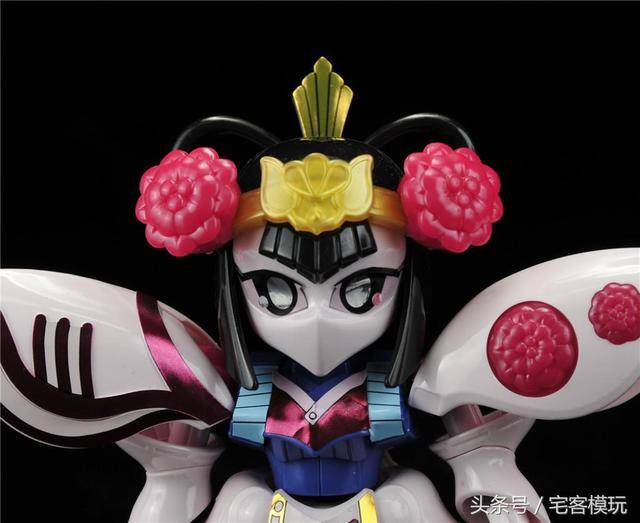 78官测:万代 bb战士 貂蝉卡碧尼&武将座