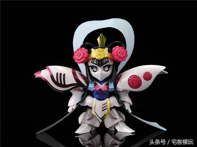 78官测:万代 bb战士 貂蝉卡碧尼&武将座