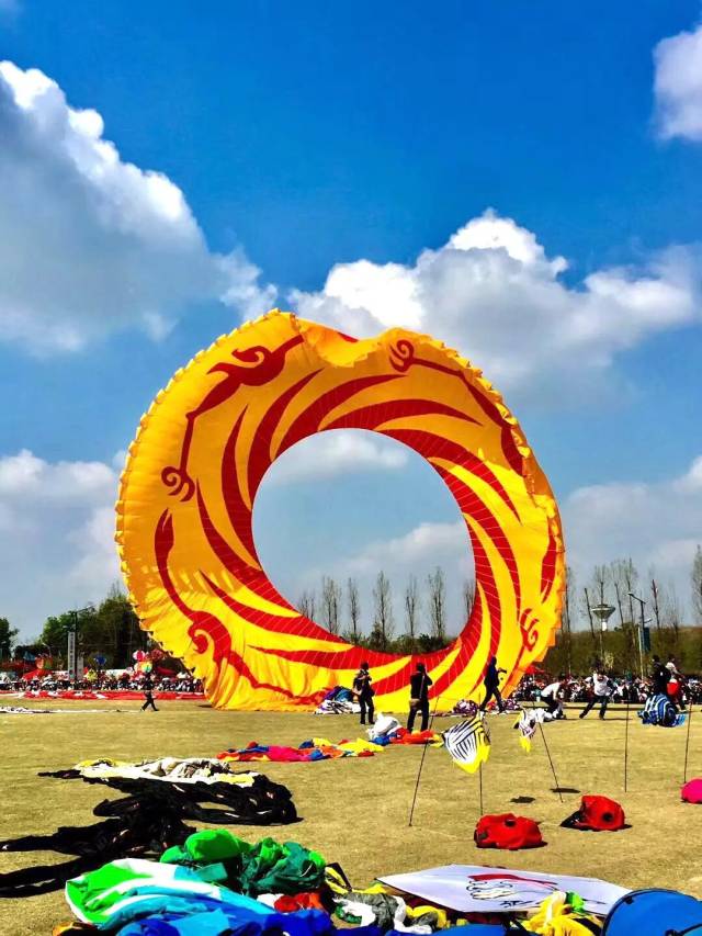 周末去这片湿地看世界最大风筝放飞,错过等一年!