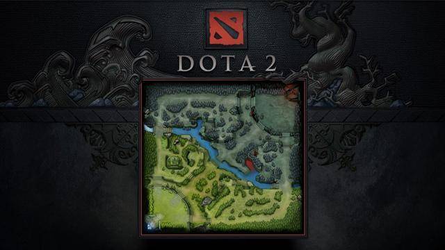 dota2野区地图图片