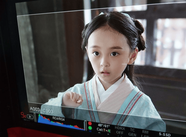 童星林若惜在电影《海昏侯传奇之藏锋》中颜值演技齐飞