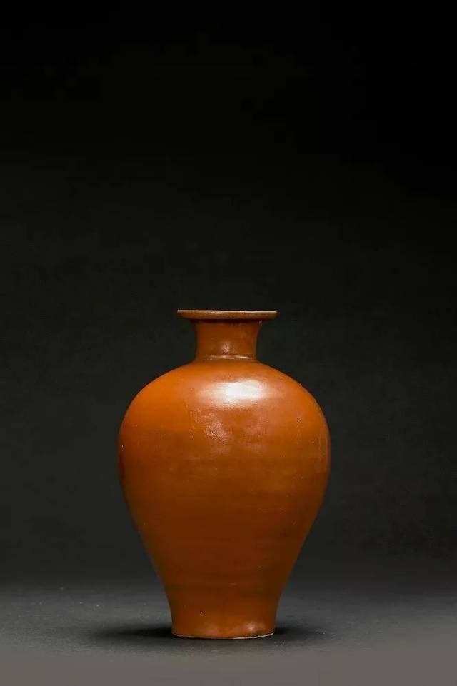 唐宋轩(中国) 北宋 定窑柿红釉梅瓶