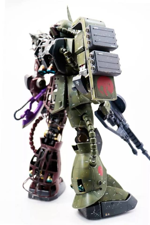 pg扎古让你一览钢铁外甲镂空之美