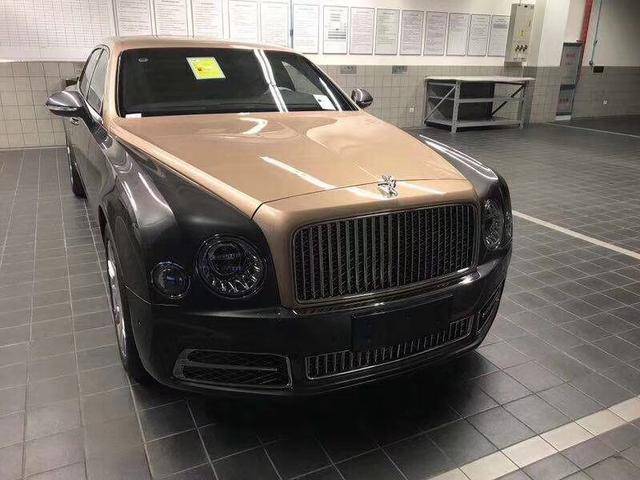 全新宾利慕尚双拼车身加长版现车限量一台